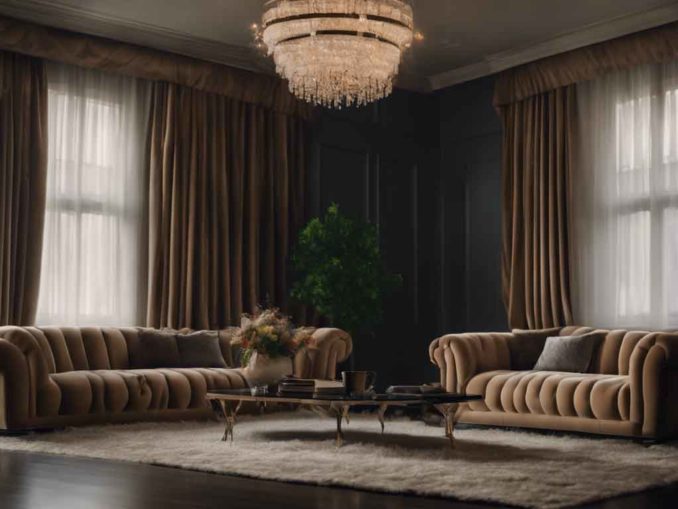 Comment les rideaux en velours peuvent-ils métamorphoser votre salon en un cocon de luxe et de chaleur ?