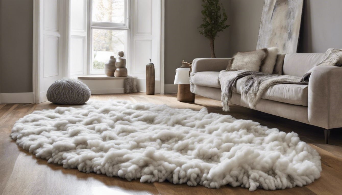 transformez votre intérieur en cocon douillet avec ce tapis moelleux en laine d'agneau. découvrez comment il peut ajouter une touche de confort et de chaleur à votre espace.