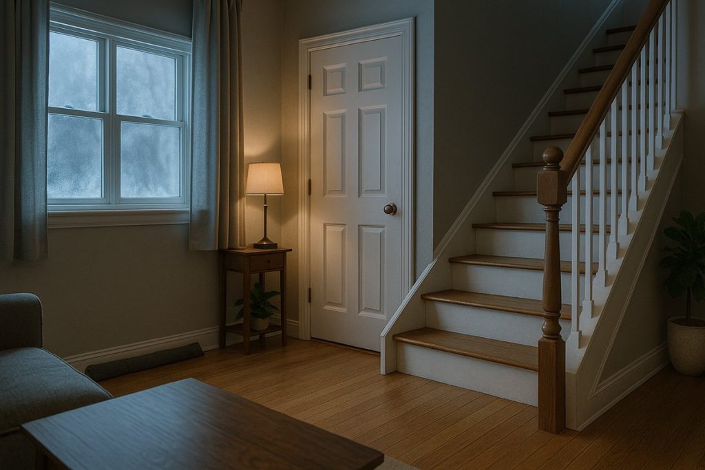 conserver la chaleur dans un escalier