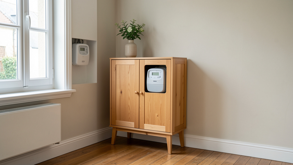3 idées pour cacher un compteur électrique (Ikea et autres solutions)
