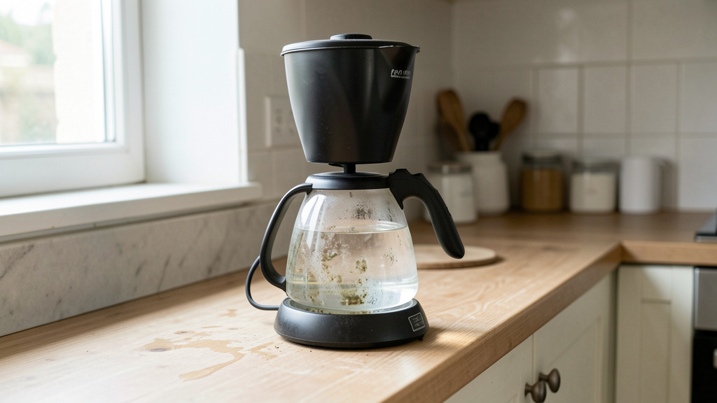 Cafetière : l’eau stagnante, une menace silencieuse pour votre santé