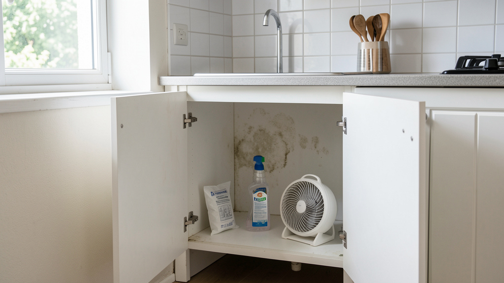 Comment chasser l’odeur d’humidité du placard sous l’évier ?