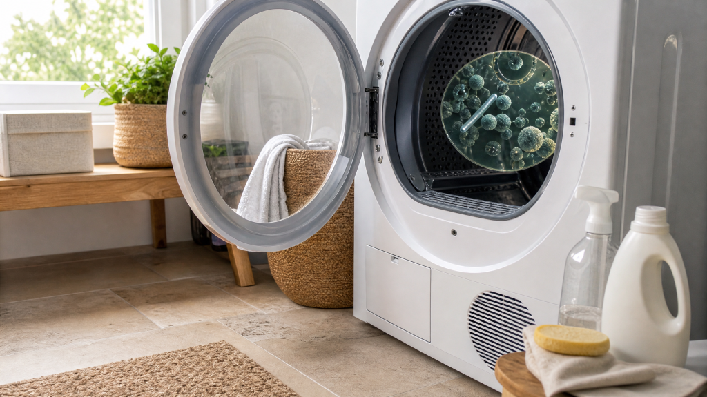 Dangers cachés : l’horrible vérité sur les bactéries dans le sèche-linge!