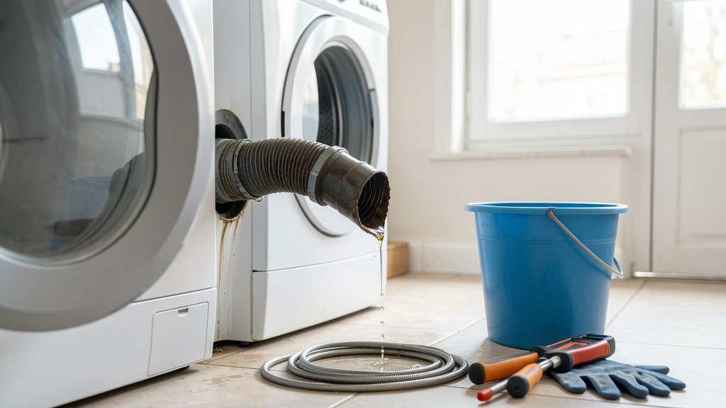Comment déboucher un tuyau d’évacuation d’une machine à laver facilement ?