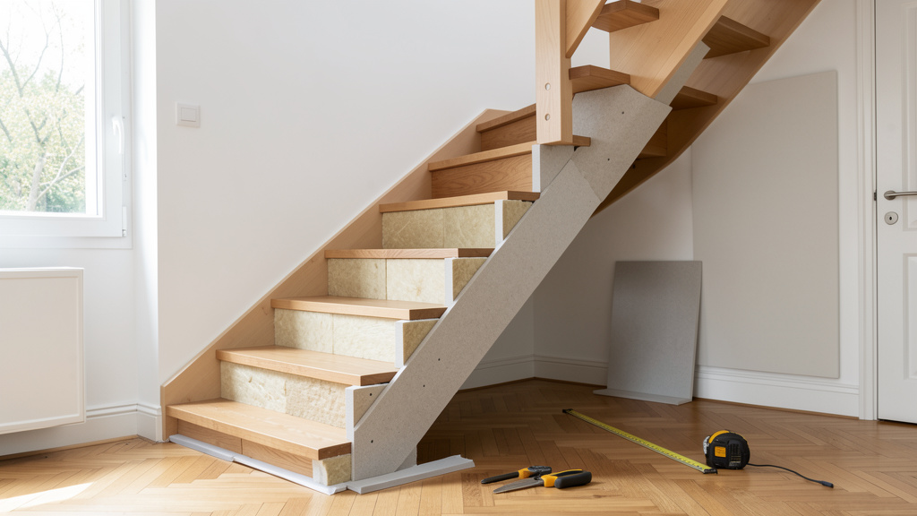 isoler un escalier ouvert