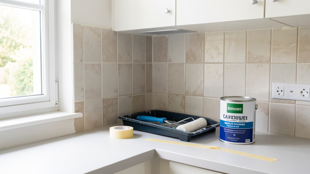 peintures adaptées au carrelage