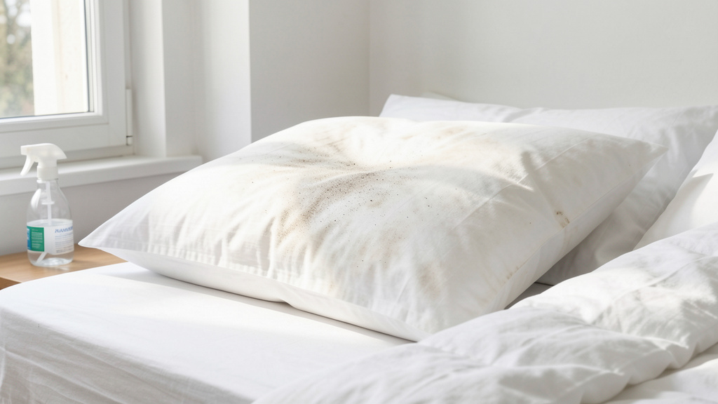 Risques liés au fait de dormir sur un oreiller sale